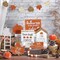 Citrus; 18-Piece Fall Tiered Tray Decor Set – Rustic Pumpkin & Maple Leaf Wooden Signs, “Hello Fall” Farmhouse Tabletop Decorations for Kitchen, Dining Table, Mantel & Autumn Home Styling; Category:Fall Tabletop Decor; Image:6